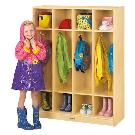 Jonti-Craft 4 Section Coat Locker 0268JC